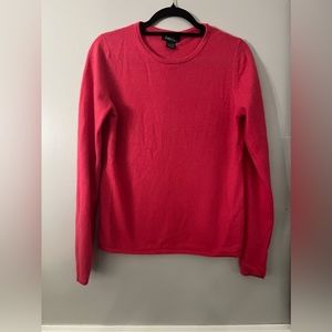 Cashmere hot pink sweater size L